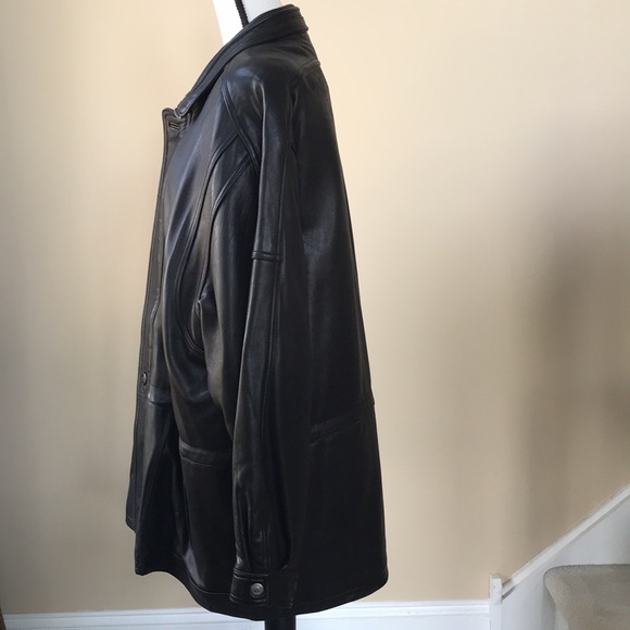 Mens Genuine Leather Jacket - Picture 10 of 16